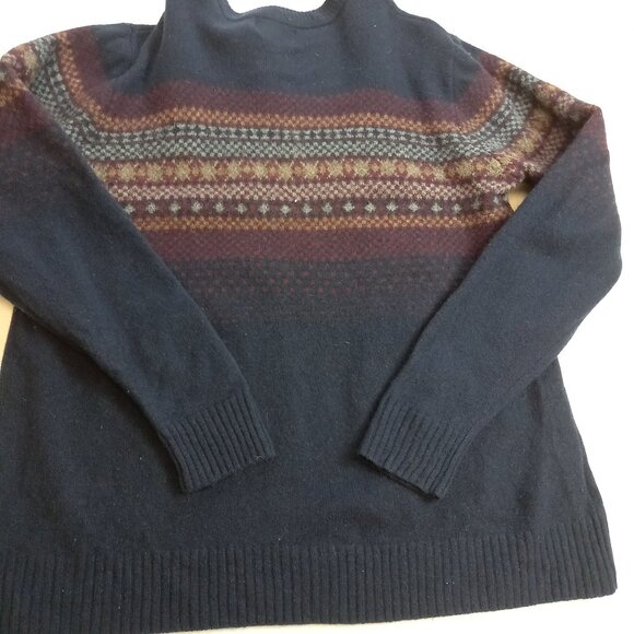 Fred Perry Lambs Wool Sweater (XL) - Picture 6 of 7